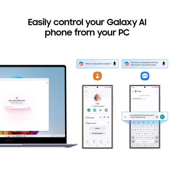 Samsung - Galaxy Book4 Edge - Copilot+ PC - 14" AMOLED Touch-Screen - Image 8