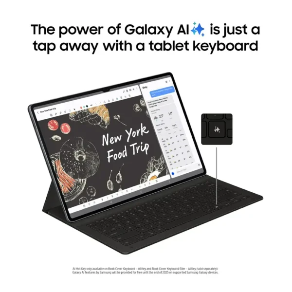 Samsung - Galaxy Tab S10 Ultra - 14.6" 256GB - Wi-Fi - with S-Pen - Moonstone Gray - Image 3